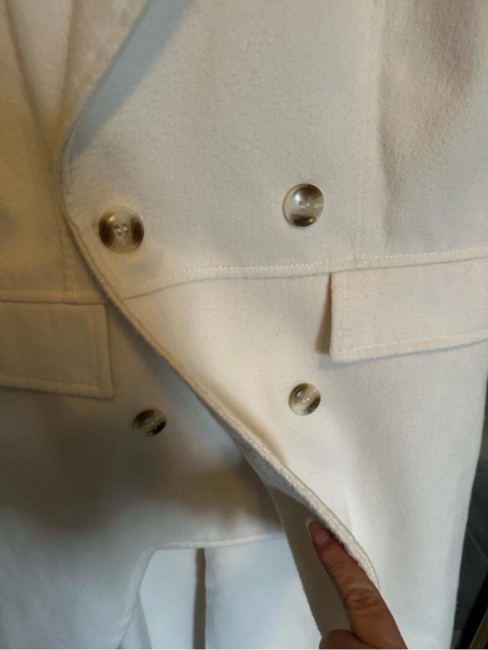 SHEIN Cream Soft-Fleece Pullover - Picture 3 of 9